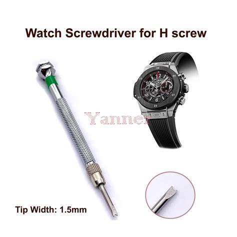 hublot watch screwdriver and screws|Hublot h screwdriver replacement.